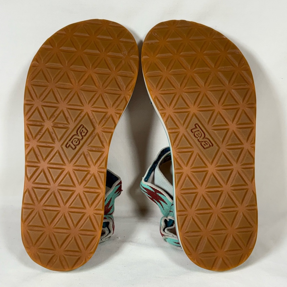 Teva Women's Midform Universal Platform Sandals Halcon Teal 1090969 SZ 6 - Picture 7 of 7